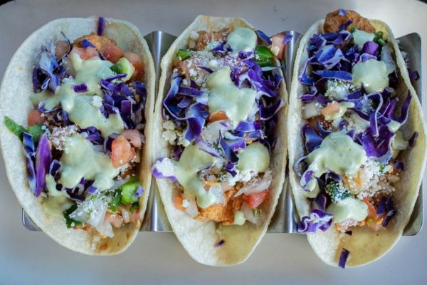 Shrimp Street Tacos - Aero Crafters Bar & Grill Shrimp Street Tacos - Restaurants in Victoria TX
